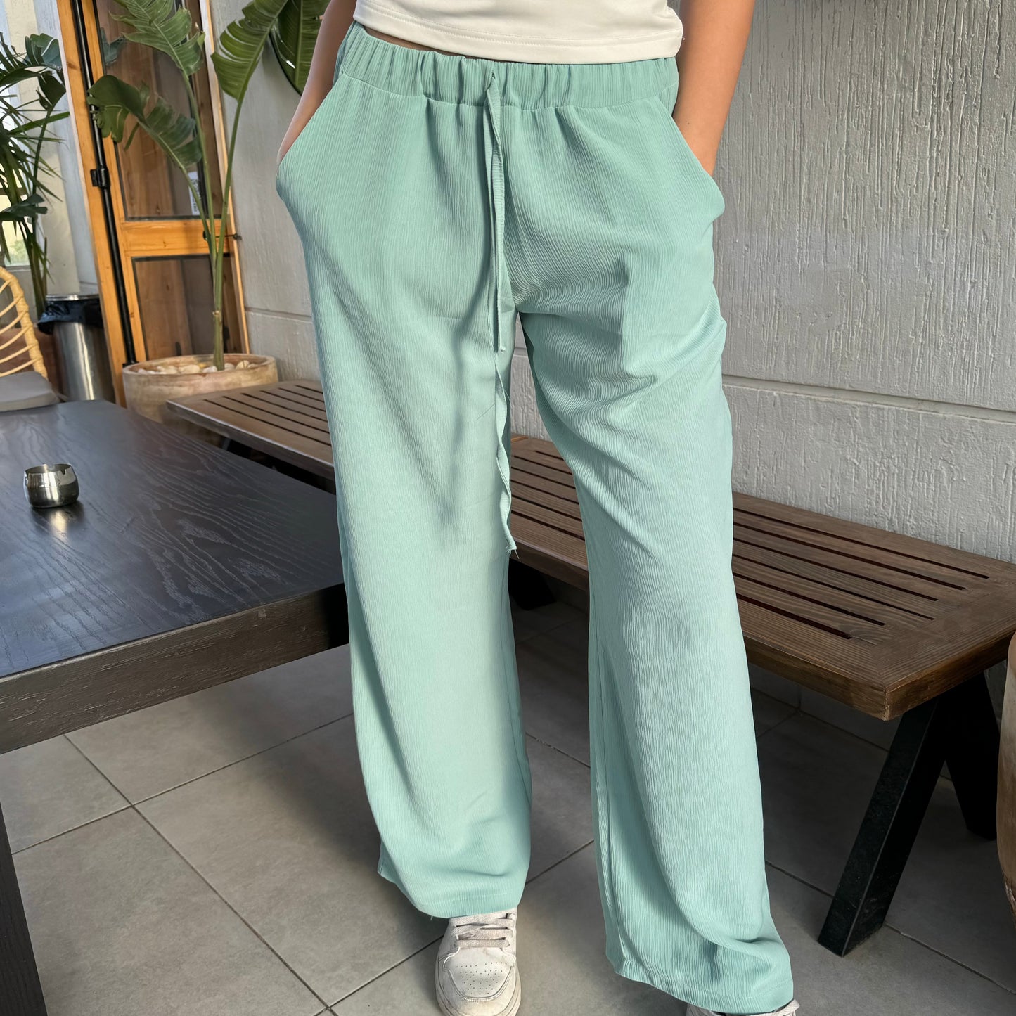 MINT GREEN 3 IN 1 PANTS